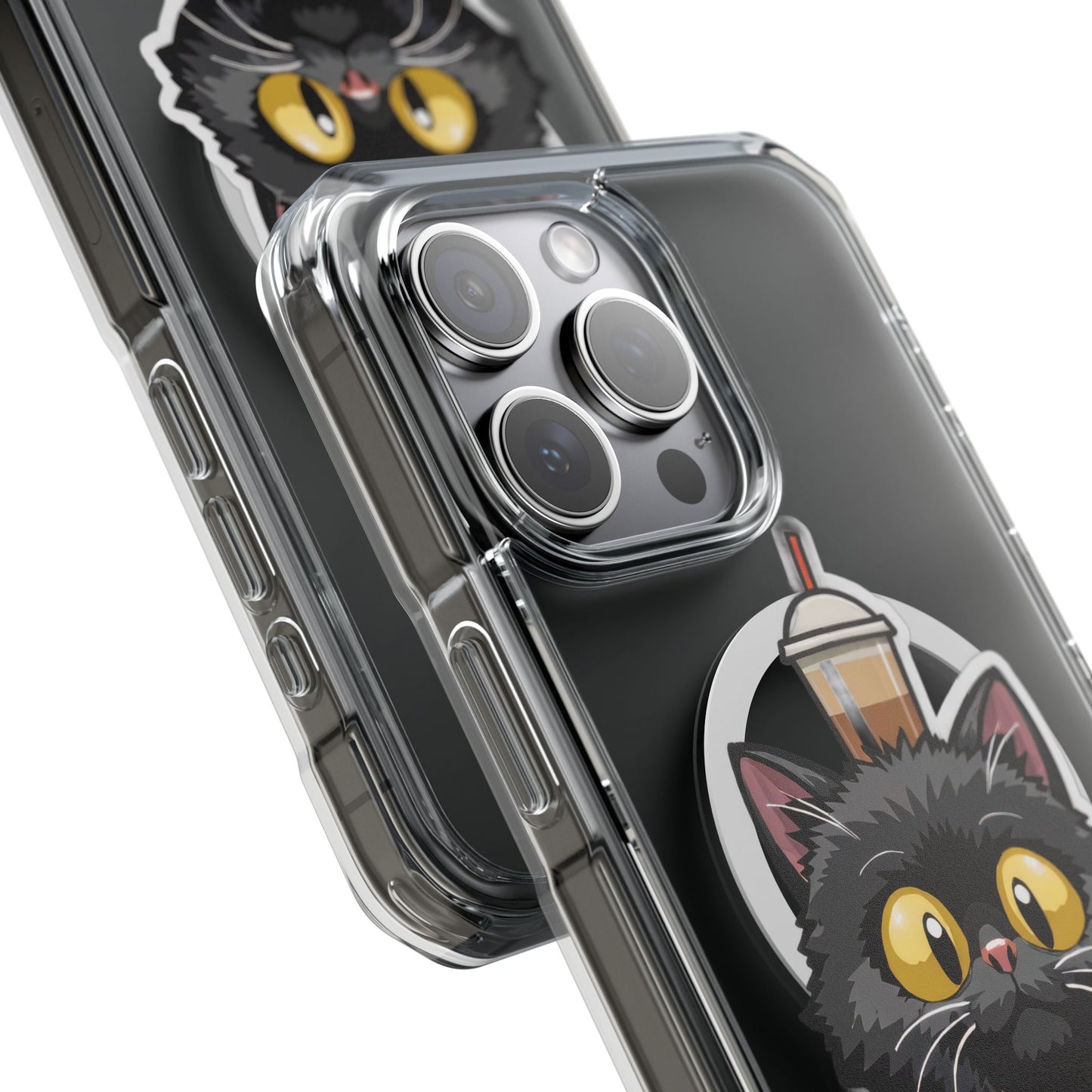 Clear Magnetic Phone Case - a-0001