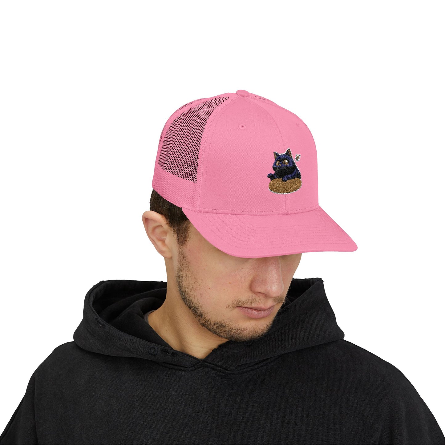 Cat Crown Trucker Cap - a-00002
