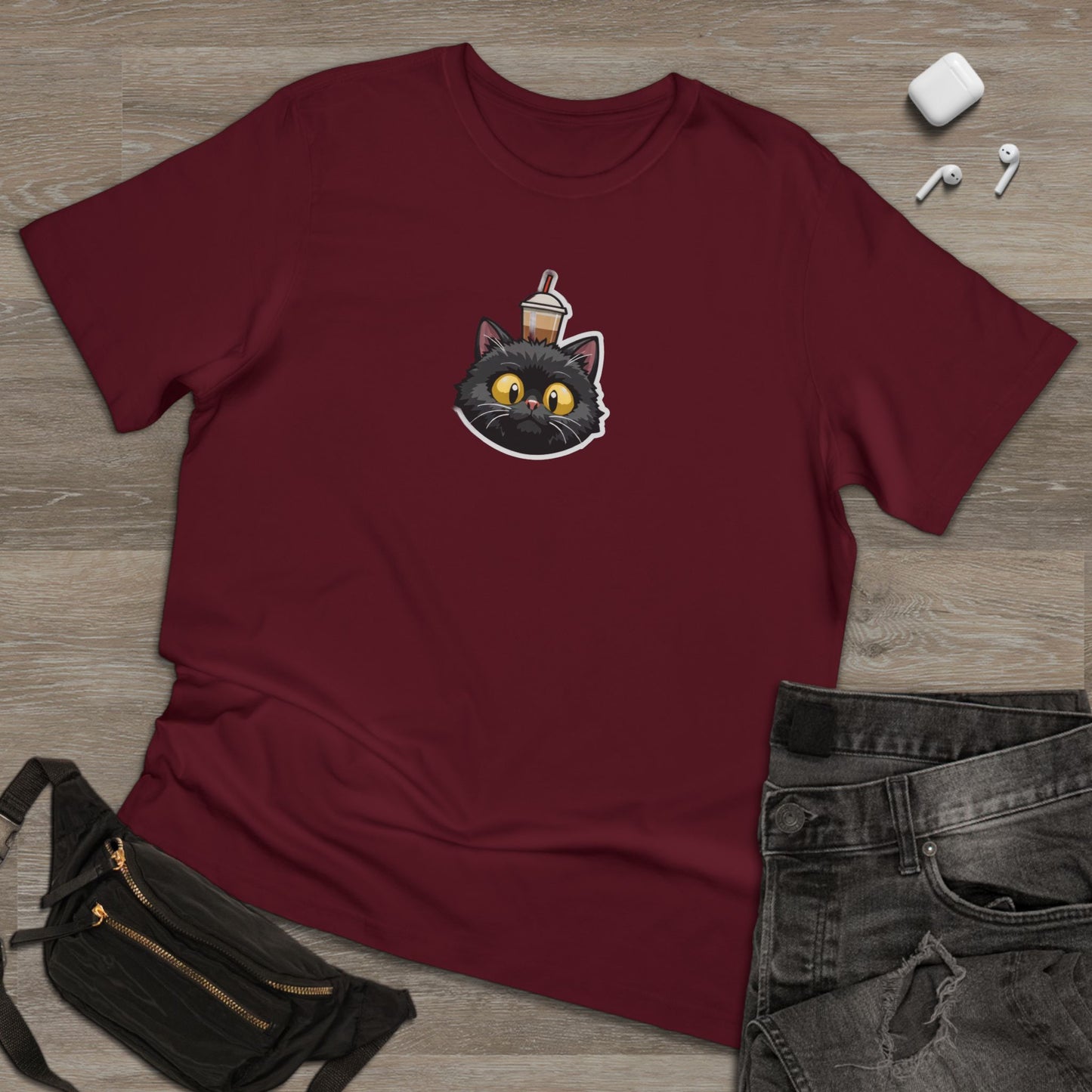 Burgundy T-Shirt - a-0001