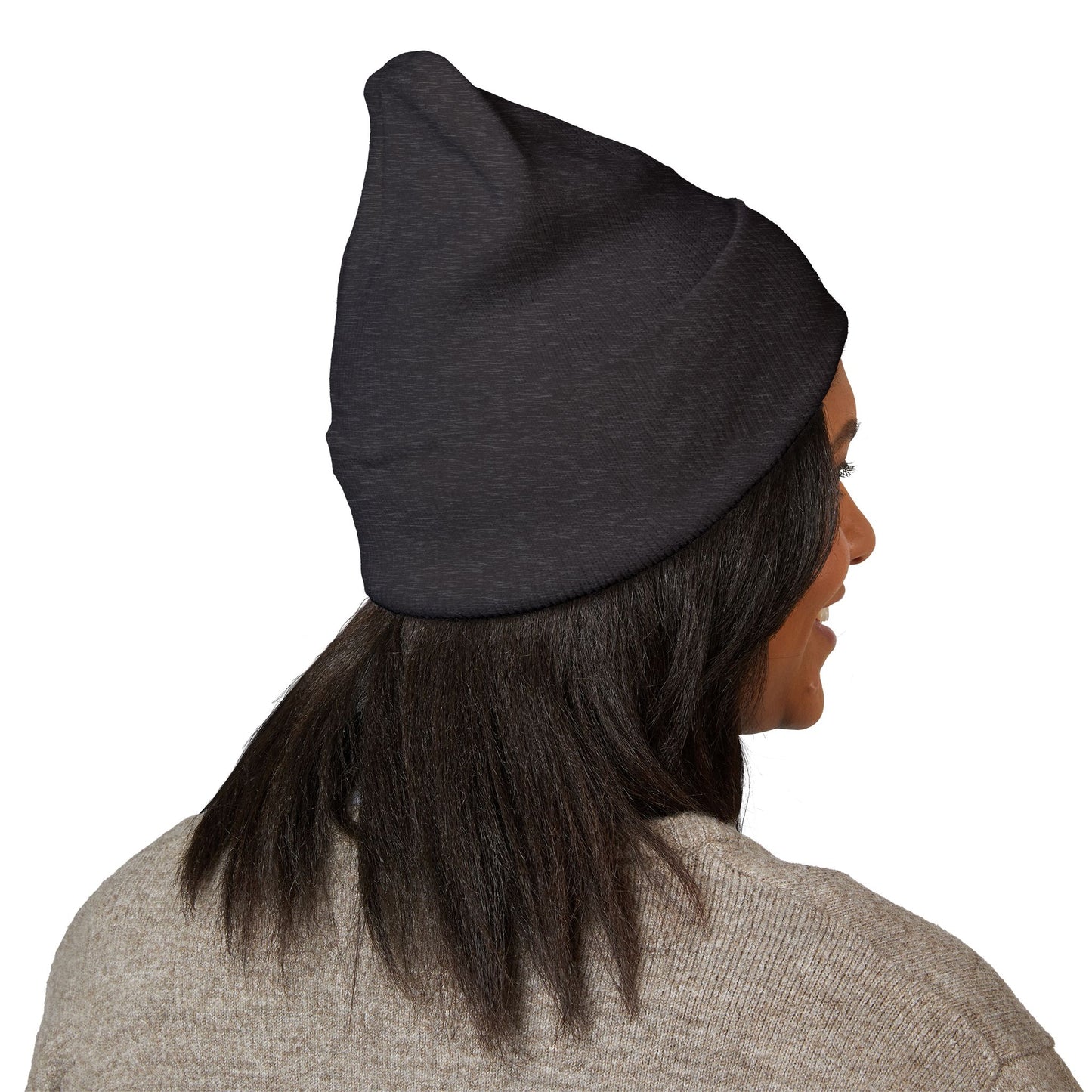 Embroidered Knit Beanie Style 2 - a-0001