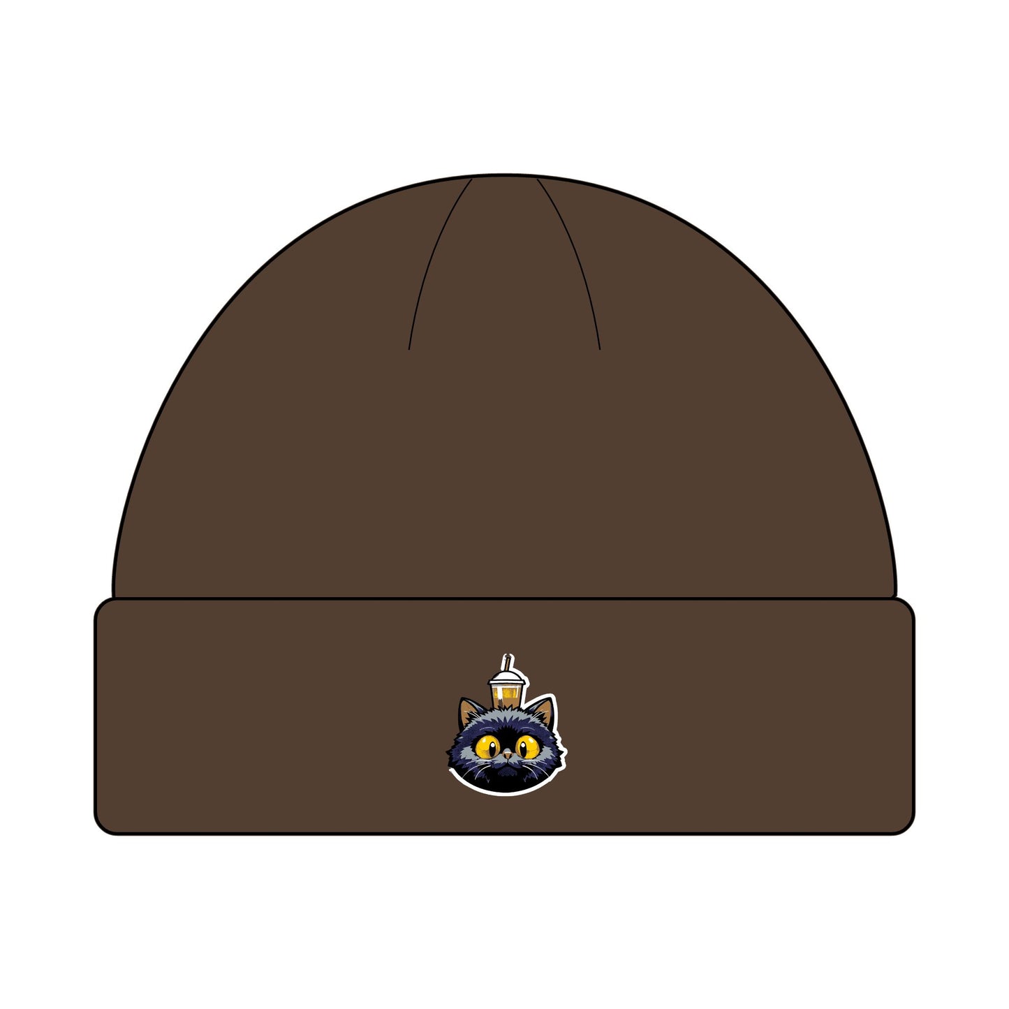 Embroidered Knit Beanie Style 4 - a-0001