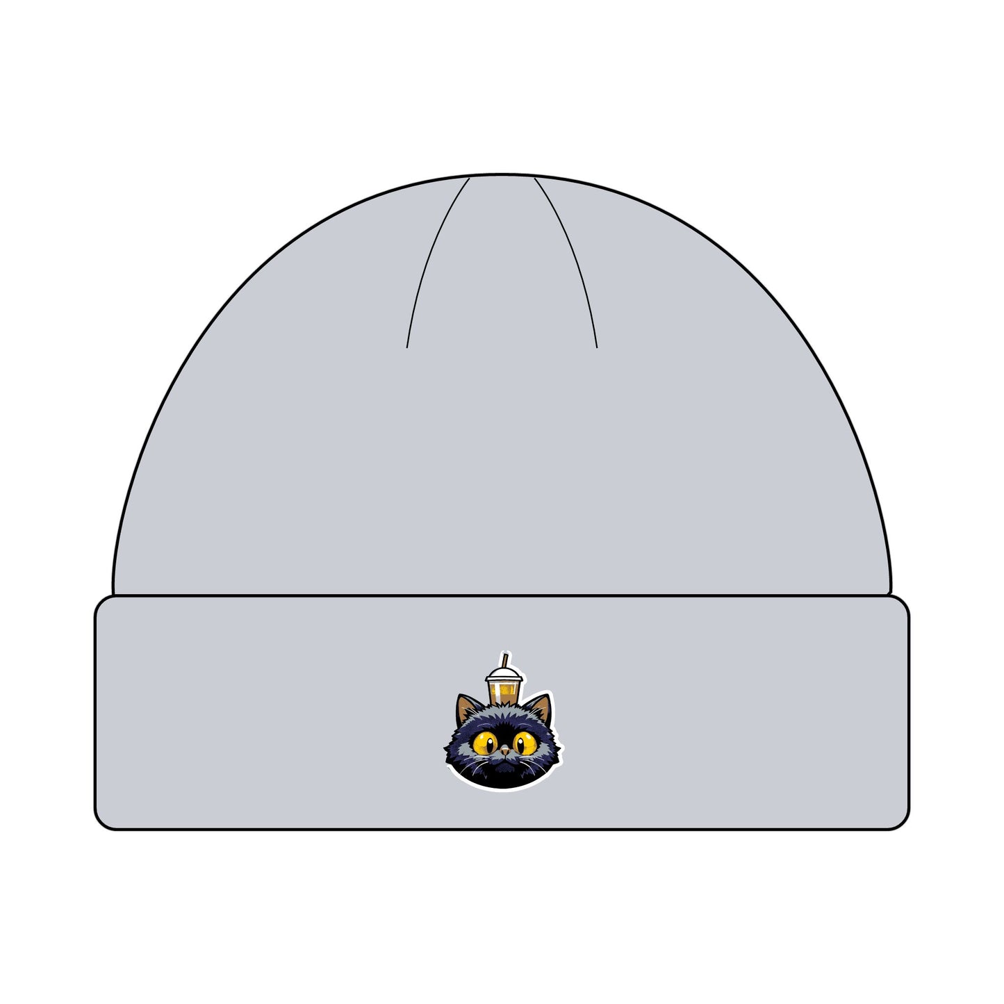 Embroidered Knit Beanie Style 4 - a-0001