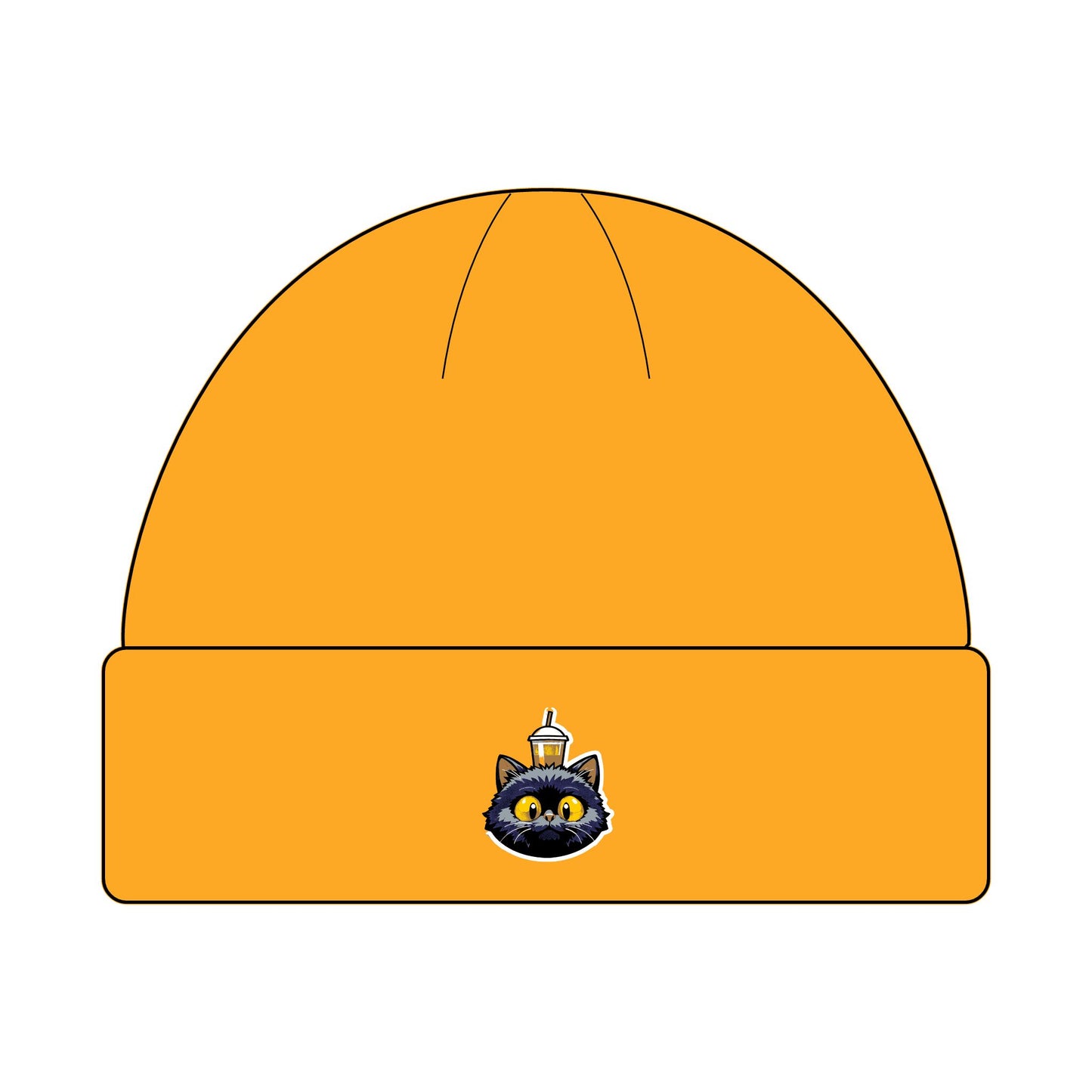 Embroidered Knit Beanie Style 4 - a-0001