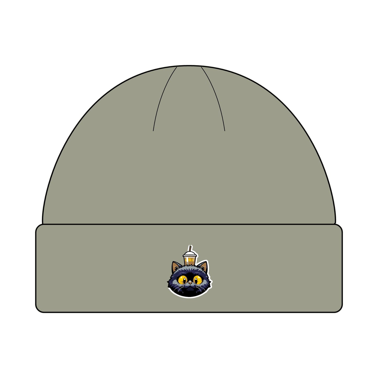 Embroidered Knit Beanie Style 4 - a-0001