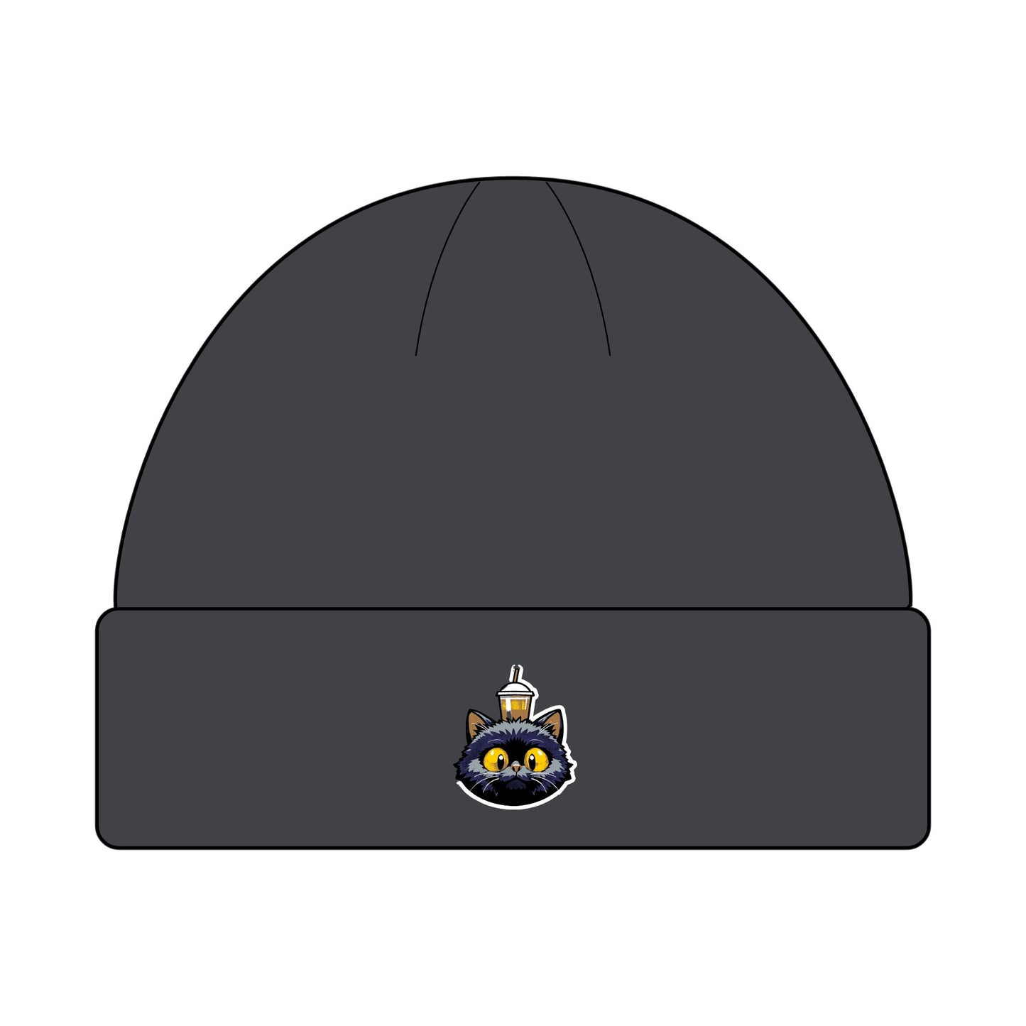 Embroidered Knit Beanie Style 4 - a-0001