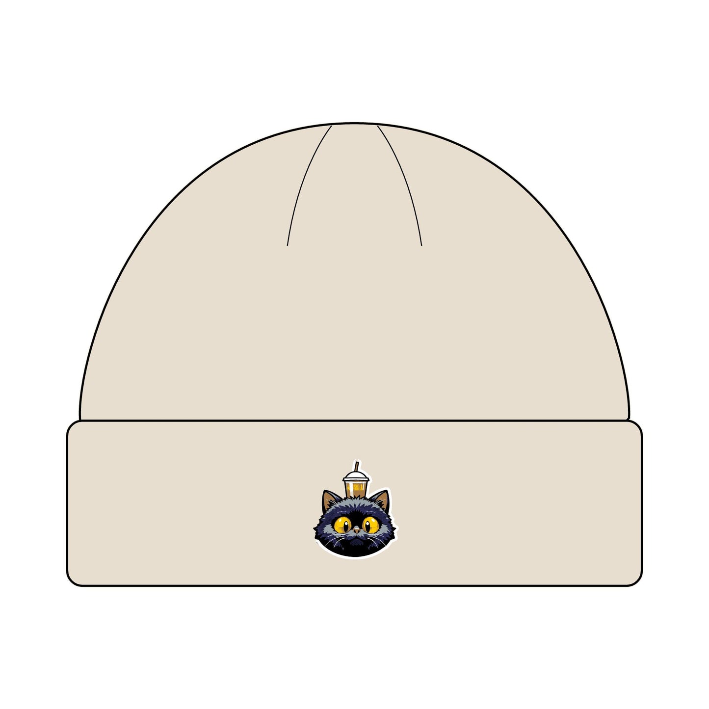 Embroidered Knit Beanie Style 4 - a-0001