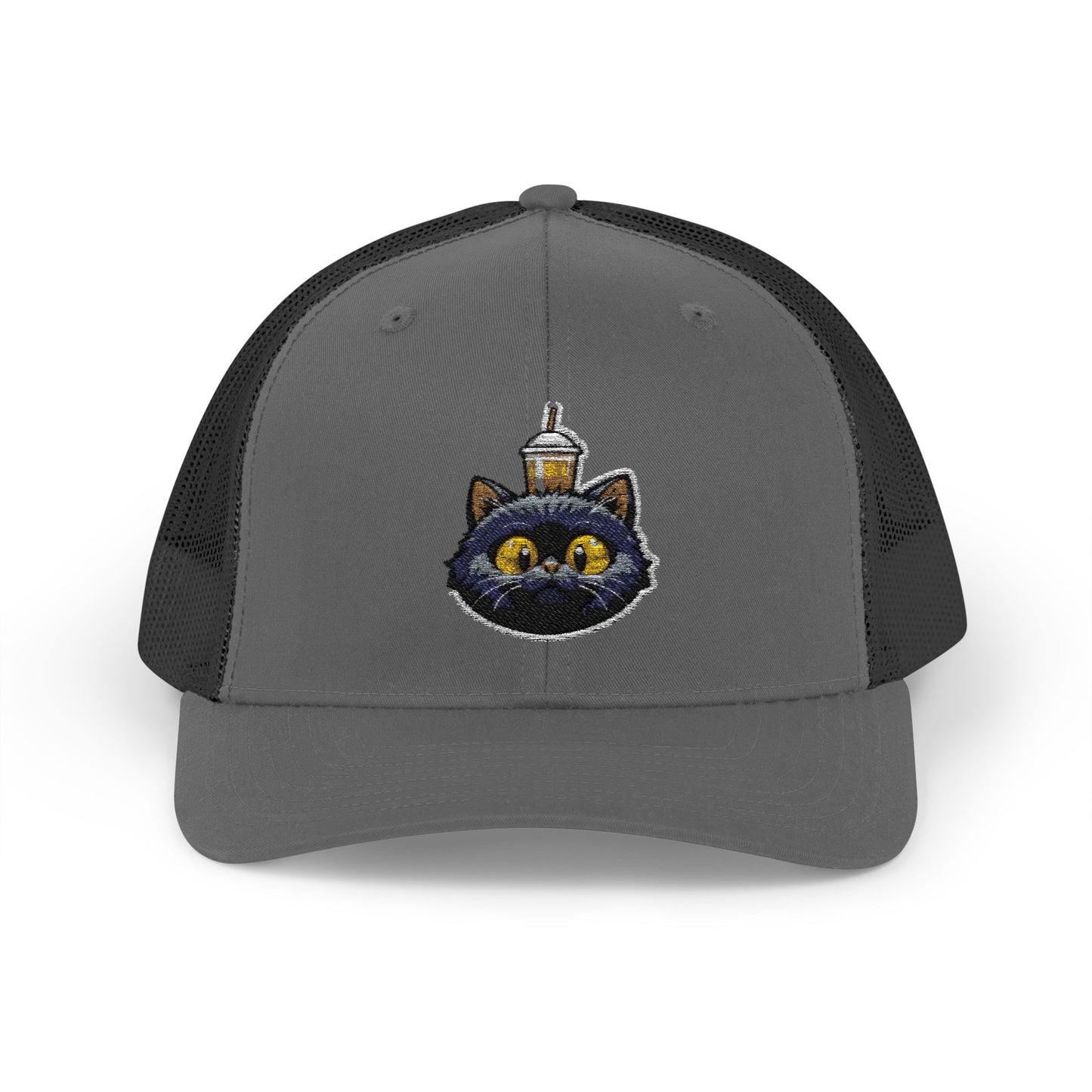 Cat Crown Trucker Cap - a-0001