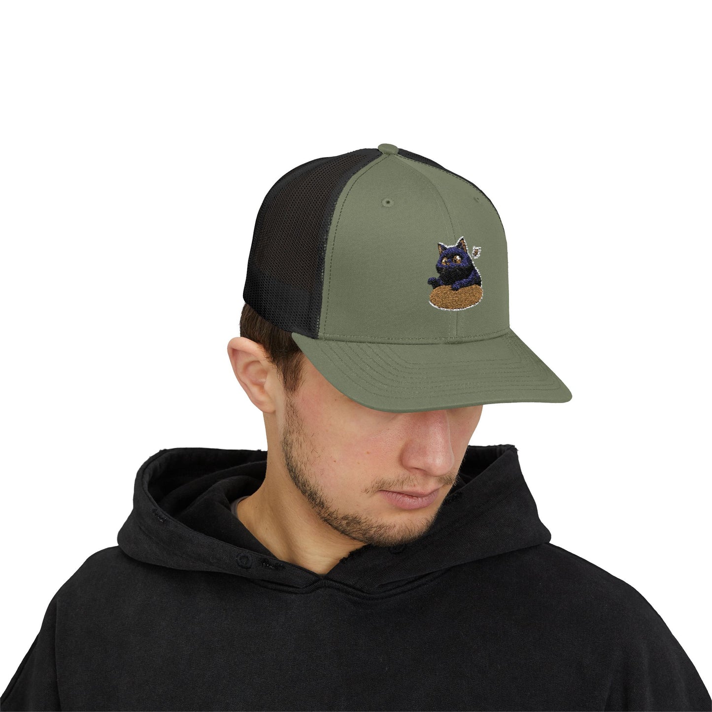 Cat Crown Trucker Cap - a-00002
