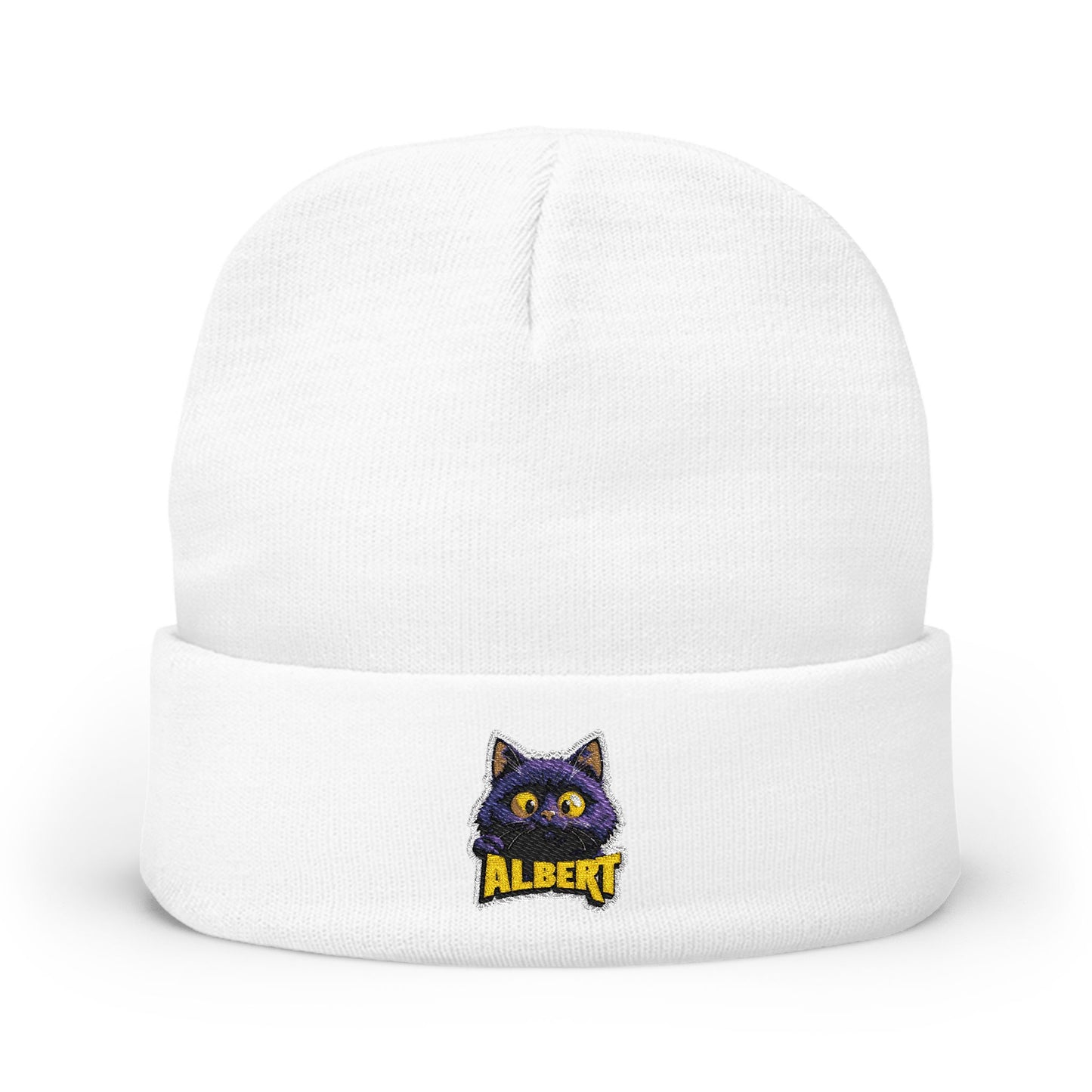 Embroidered Knit Beanie Style 3 - a-00003