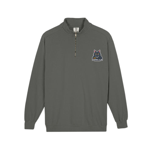 a-0015DEC - Unisex Quarter Zip Sweatshirt Style 2