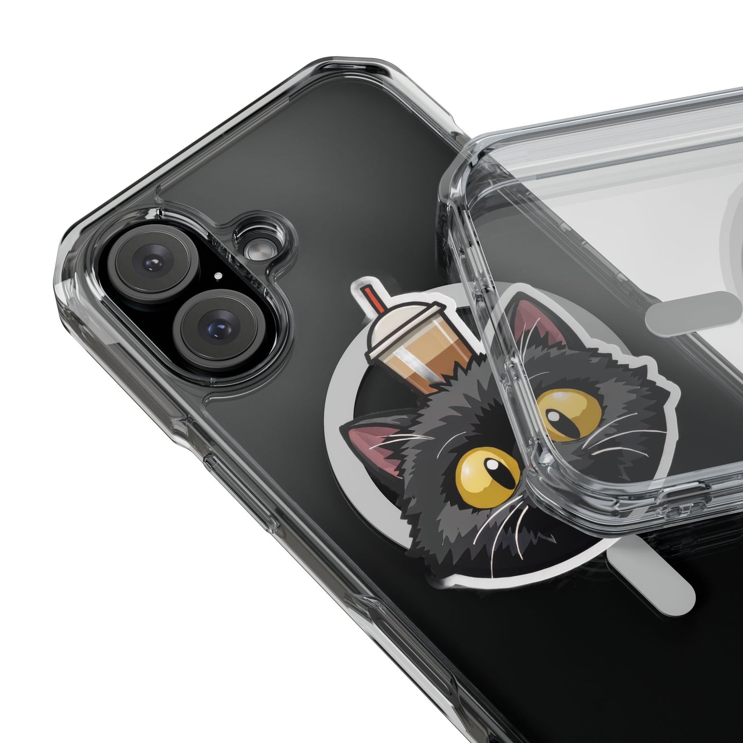Clear Magnetic Phone Case - a-0001