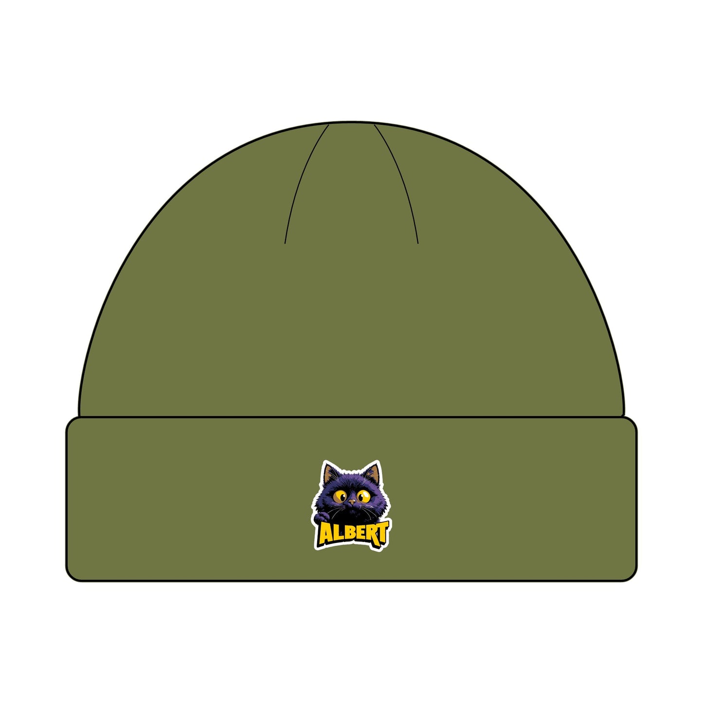 Embroidered Knit Beanie Style 4 - a-00003