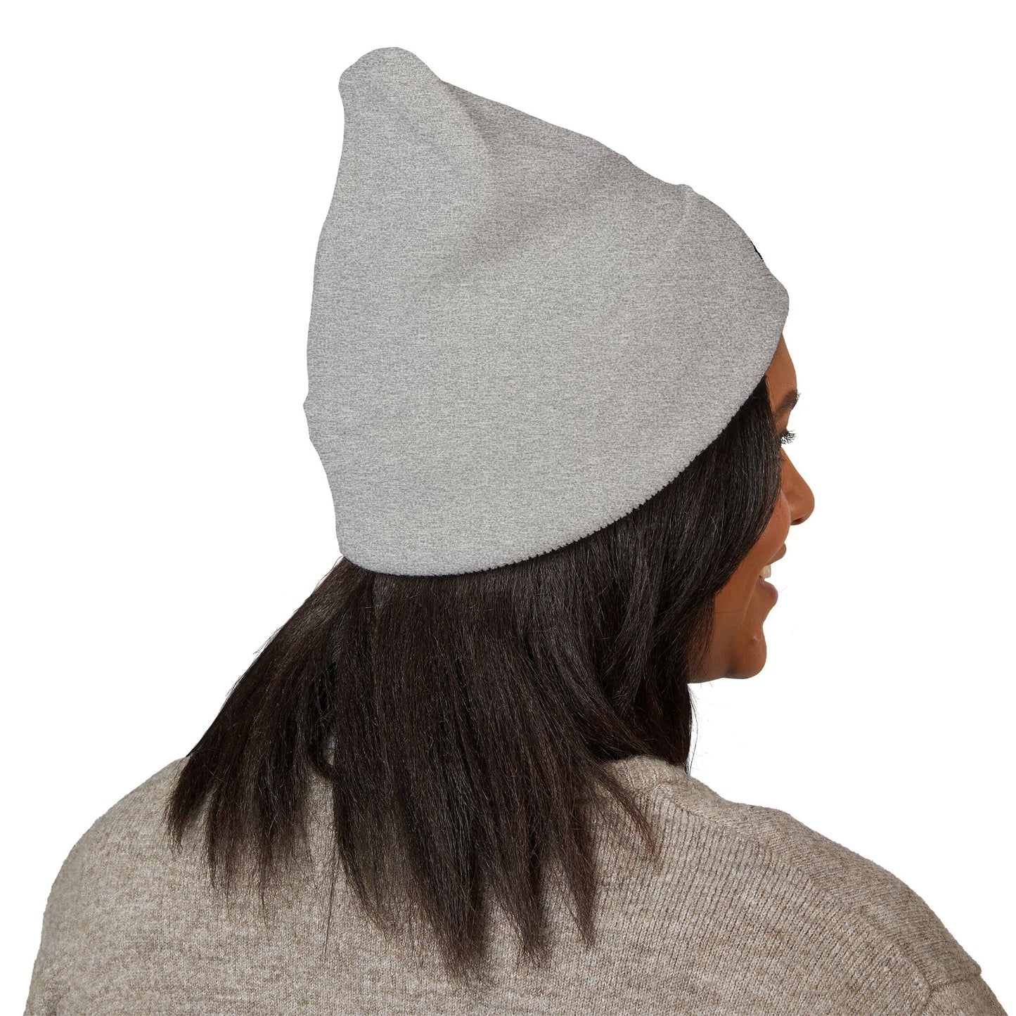Embroidered Knit Beanie Style 2 - a-0001