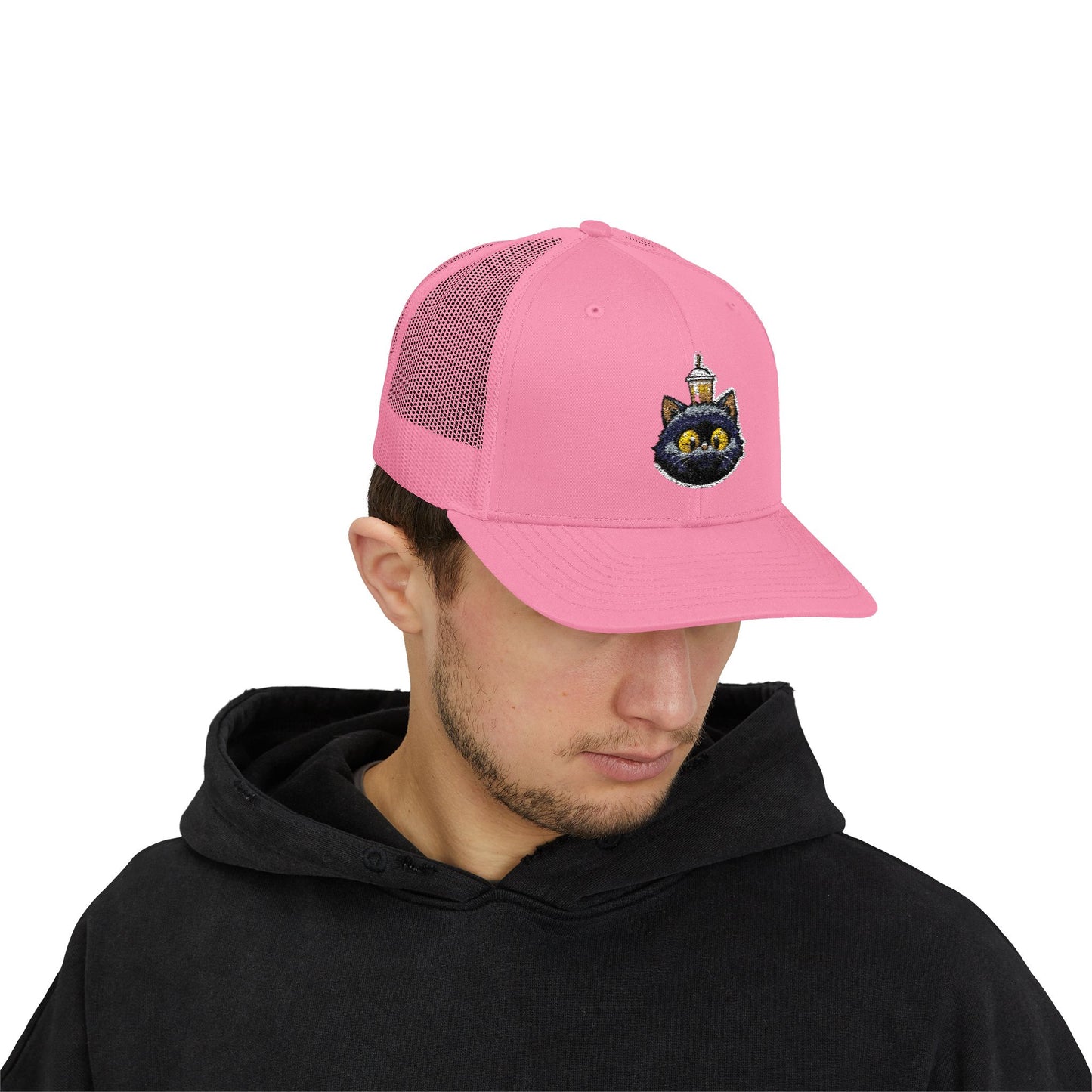 Cat Crown Trucker Cap - a-0001
