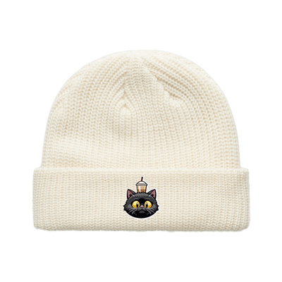 Embroidered Knit Beanie Style 4 - a-0001